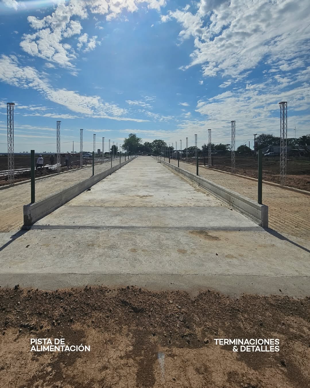 Pista de Alimentación